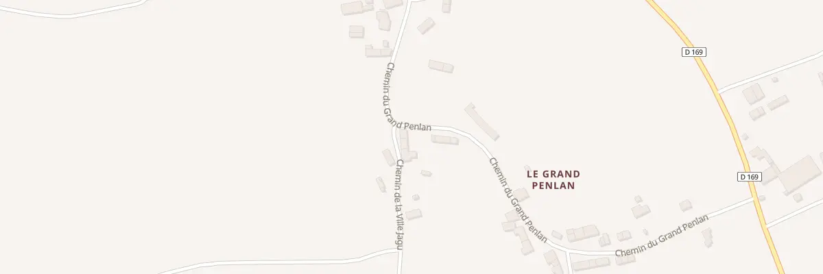 Plan du 5085 Le Grand Penlan à Helléan
