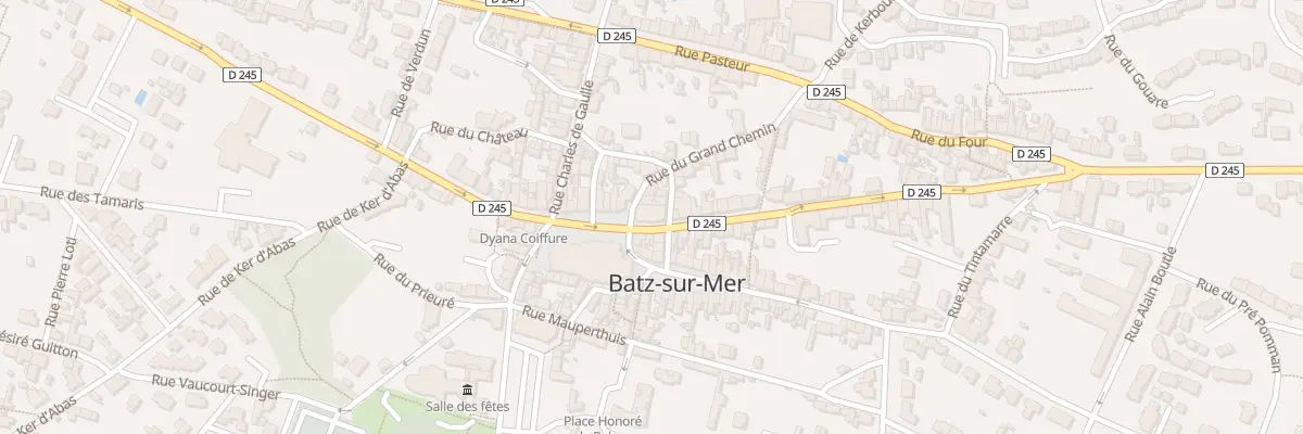 Plan du 1 Rue Jean XXIII à Batz-sur-Mer