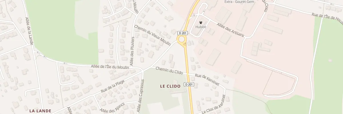 Plan du 3 Rue de la Plage à Pénestin