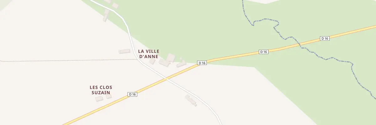 Plan du 97 La Ville d’Anne à Laurenan