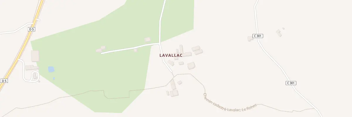 Plan du 5181 Lavallac à Muzillac