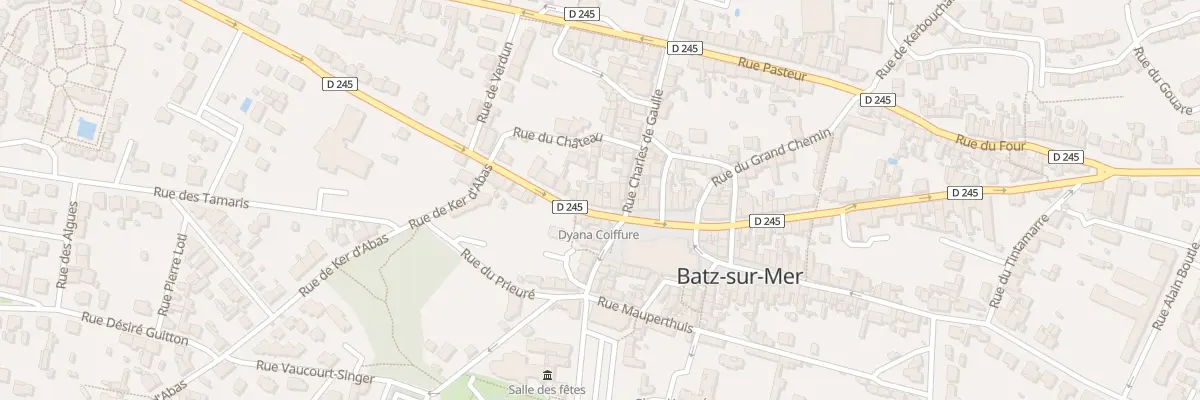 Plan du 5 Rue des Étaux à Batz-sur-Mer