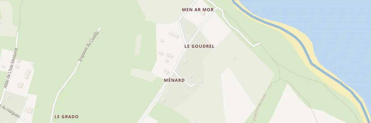 Plan du 300 Rte de Men Armor à Pénestin