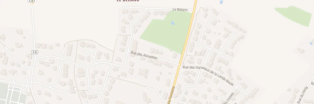 Plan du 3 Rue des Alouettes à Muzillac