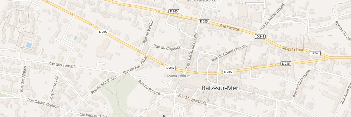 Plan du 9 Rue des Étaux à Batz-sur-Mer
