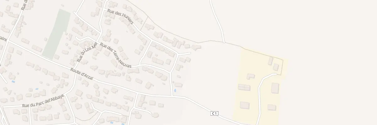 Plan du 6 Rue des Nautoniers à Billiers