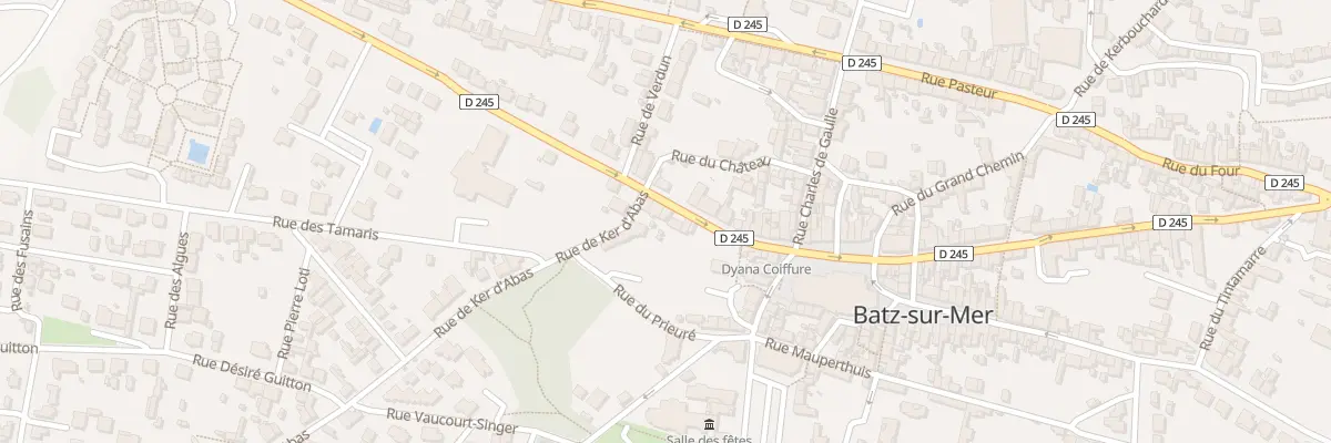 Plan du 16 Rue des Étaux à Batz-sur-Mer