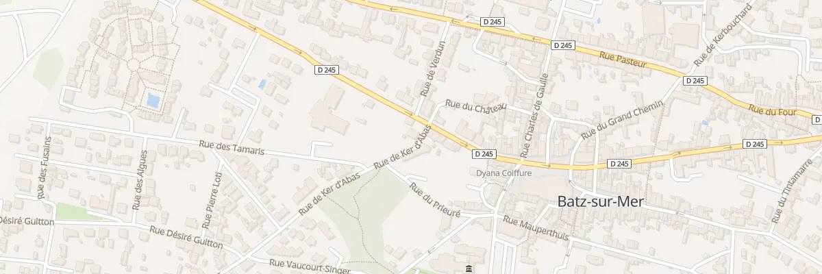 Plan du 22 Rue des Etaux à Batz-sur-Mer