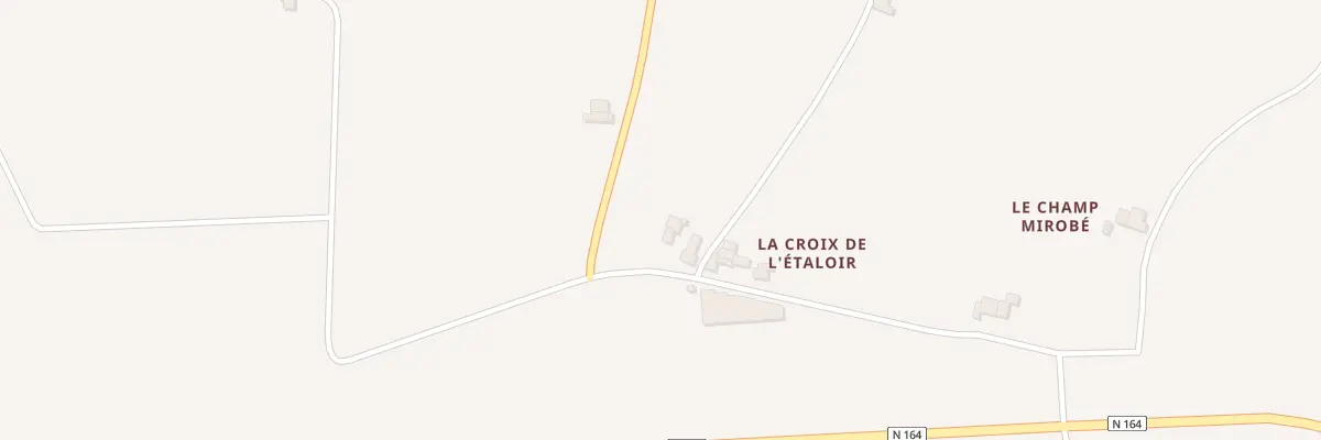 Plan du 5033 La Croix de l’Etaloir à Gomené