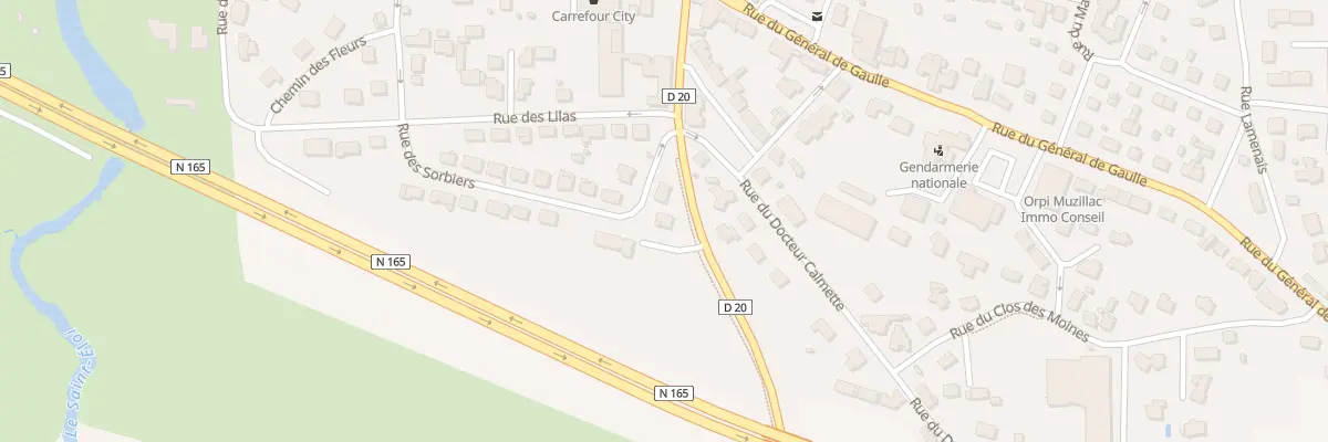 Plan du 4 Rue des Sorbiers à Muzillac