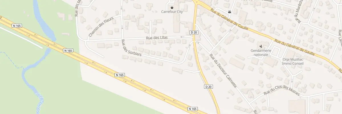 Plan du 5 Rue des Sorbiers à Muzillac