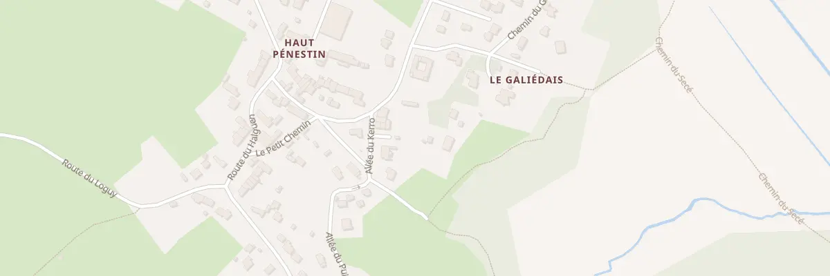 Plan du 25 All du Kerro à Pénestin