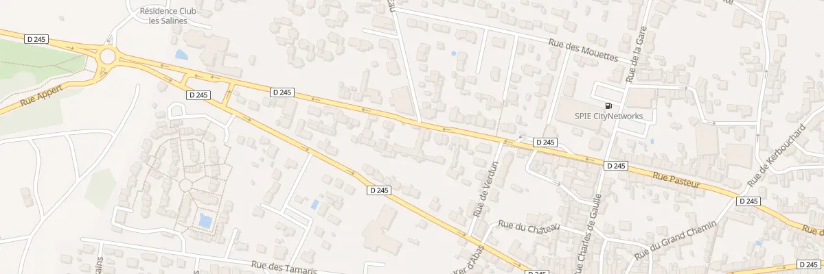 Plan du 28 Rue du Croisic à Batz-sur-Mer