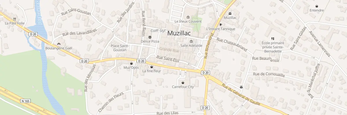 Plan du 11 Rue St Eloi à Muzillac
