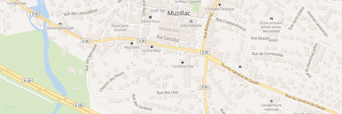 Plan du 10 Rue d’Armorique à Muzillac