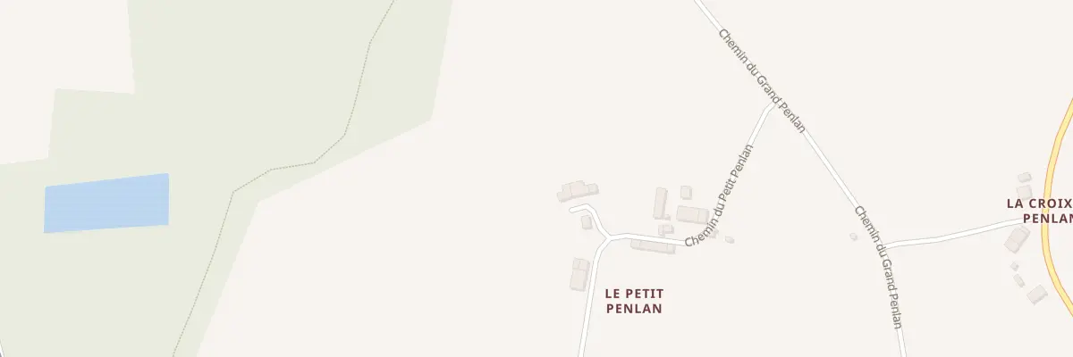 Plan du 5109 Le Petit Penlan à Helléan