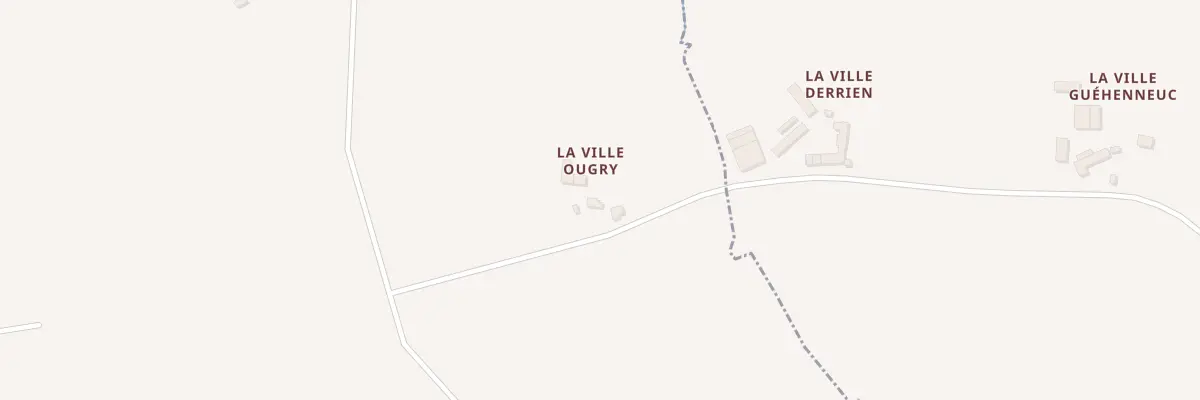 Plan du 3 La Ville Ougry à La Malhoure