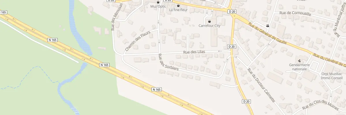 Plan du 17 Rue des Sorbiers à Muzillac