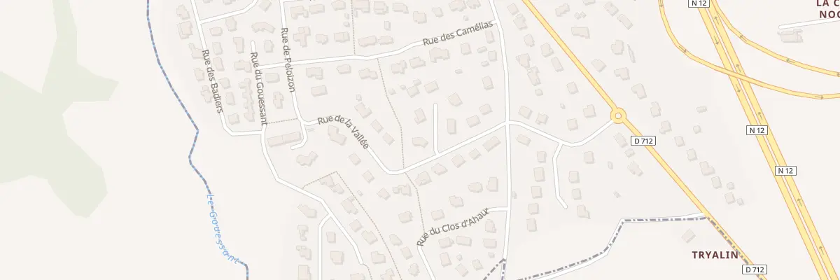 Plan du 16 Rue de la Vallée à Noyal