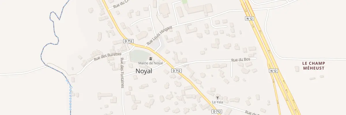 Plan du 5 Rue de la Mairie à Noyal