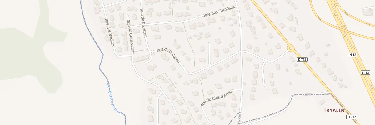 Plan du 18 Rue de la Vallée à Noyal