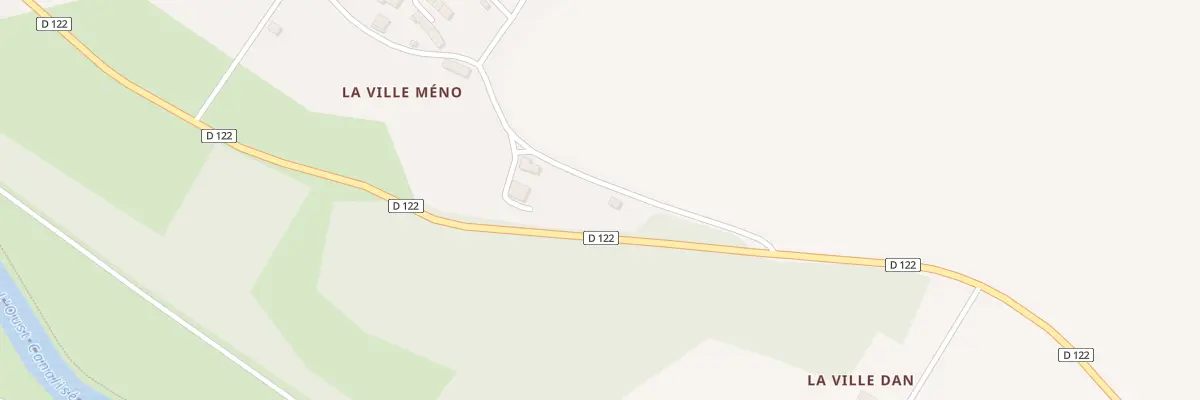 Plan du 2 La Ville Meno à Guillac