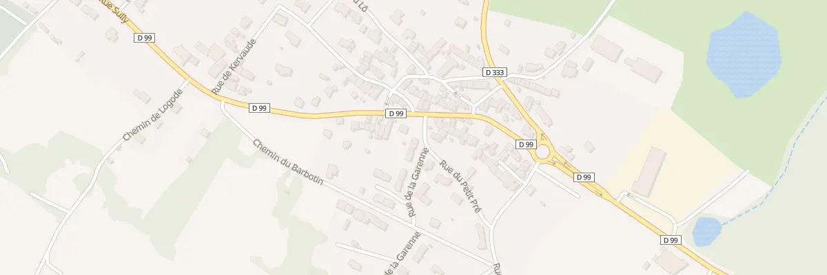Plan du 2 Rue de la Garenne à La Turballe