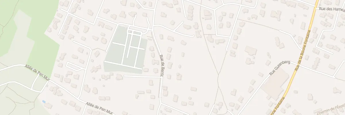 Plan du 19 Rue de Berric à Muzillac