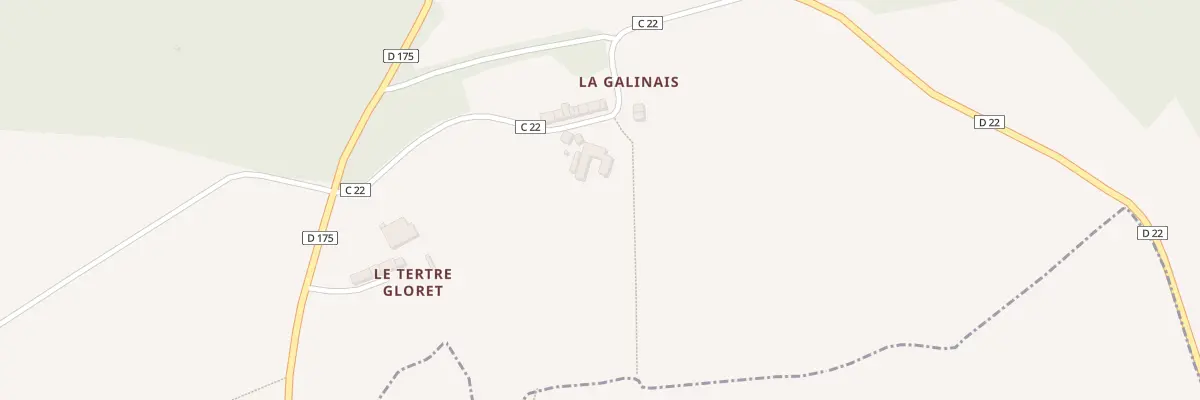 Plan du 5137 La Galinais à Gomené