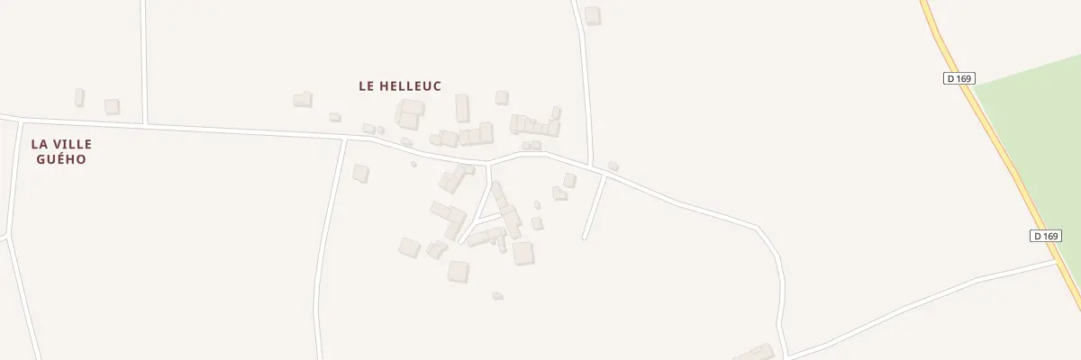 Plan du 5194 Le Helleuc à Helléan