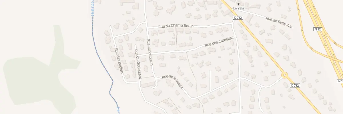 Plan du 9 Rue des Camélias à Noyal