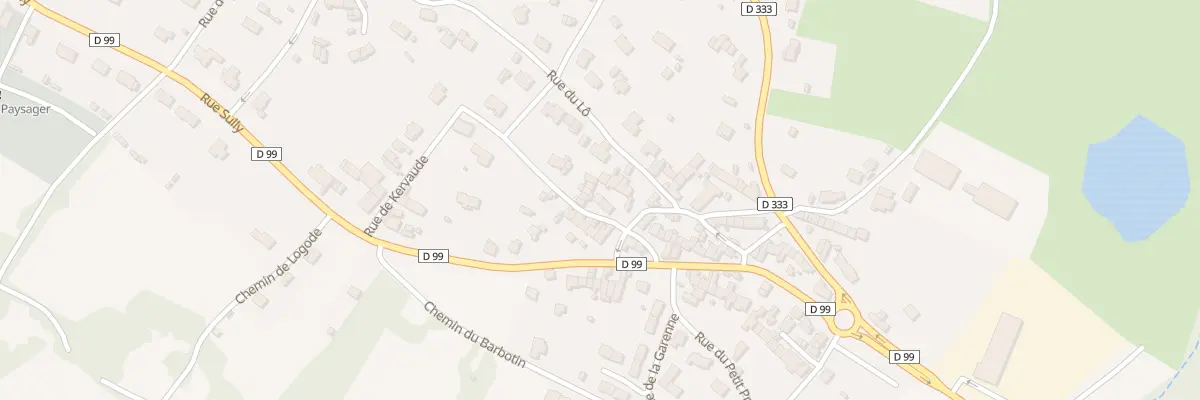 Plan du 30 Rue de la Baule à La Turballe
