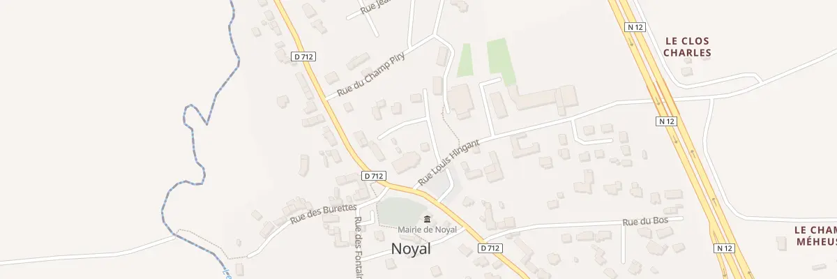 Plan du 1 Rue Louis Hingant à Noyal
