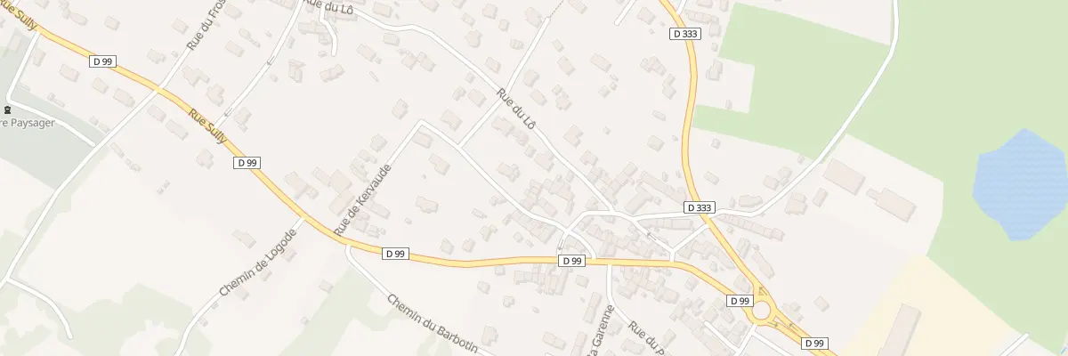 Plan du 24 Rue de la Baule à La Turballe