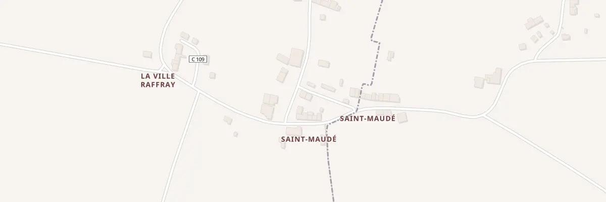 Plan du 5202 Saint Maudé à La Croix-Helléan