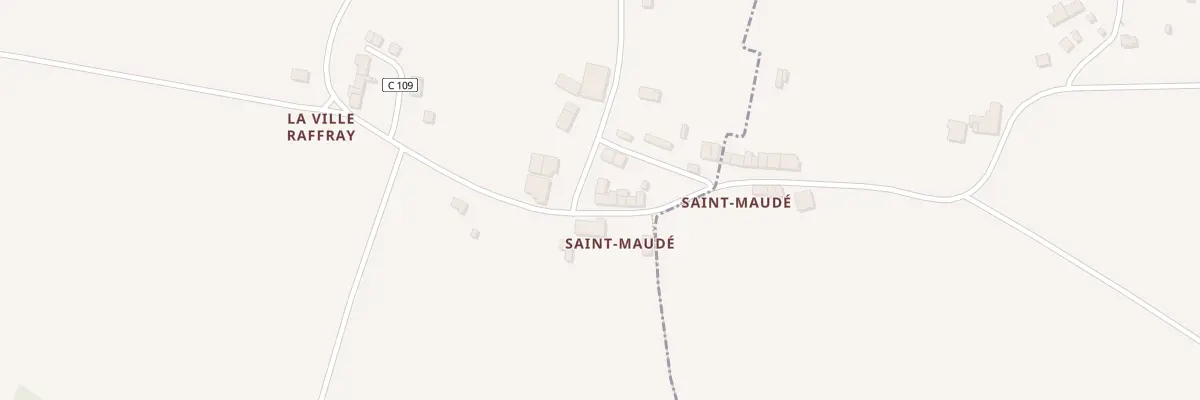 Plan du 5198 Saint Maudé à La Croix-Helléan