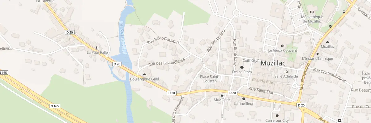 Plan du 4 Rue des Lavandieres à Muzillac