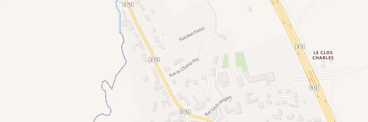 Plan du 3 Rue du Champ Piry à Noyal