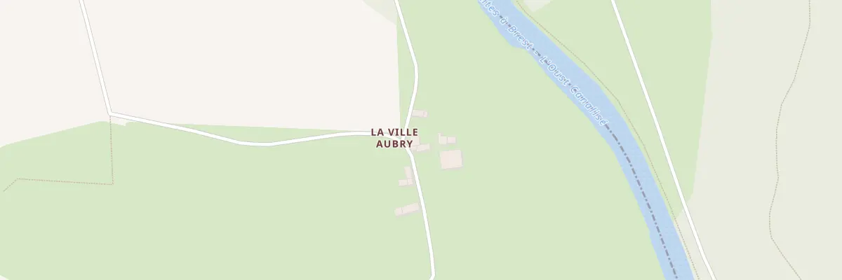 Plan du 5074 La Ville Aubry à Saint-Servant