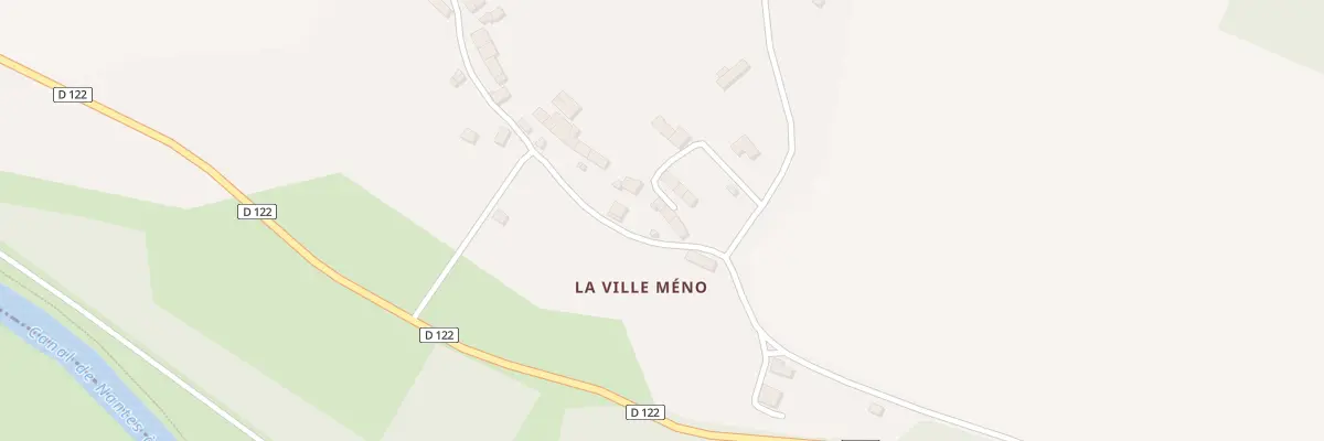 Plan du 25 La Ville Meno à Guillac