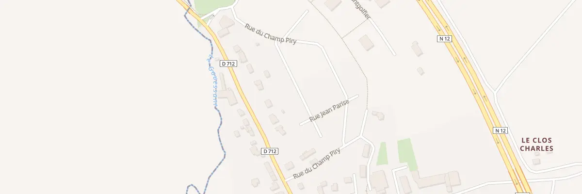 Plan du 19 Rue Jean Parisé à Noyal