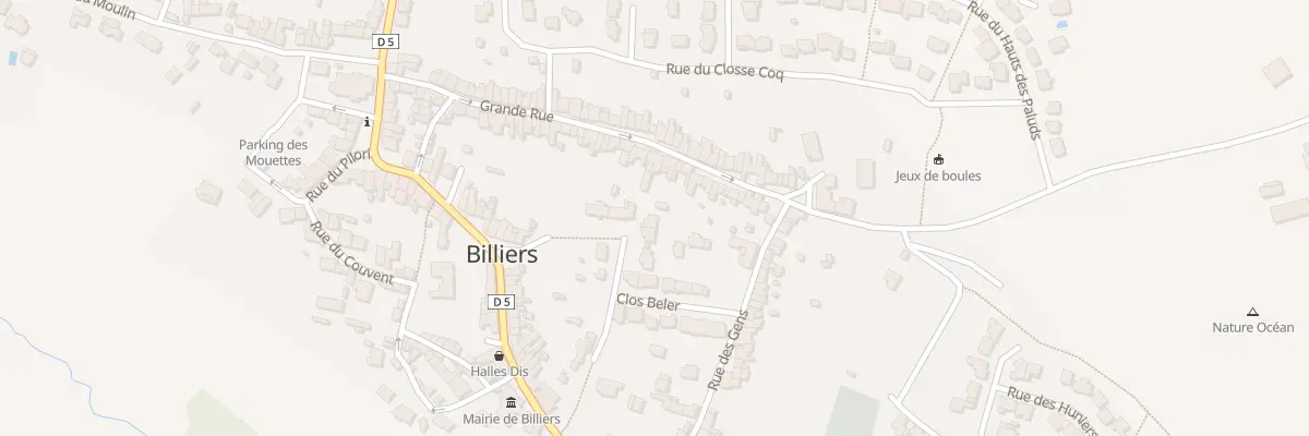 Plan du 18 Le Clos Beler à Billiers