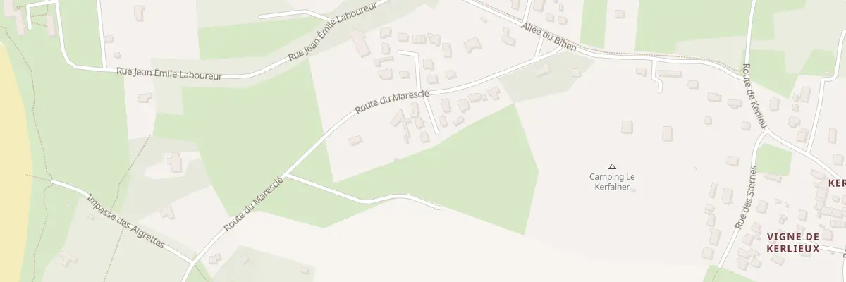 Plan du 2076 All du Gouvenel à Pénestin