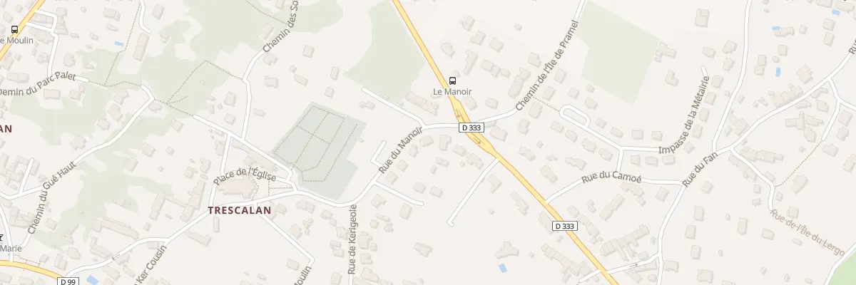 Plan du 7 Rue du Manoir à La Turballe