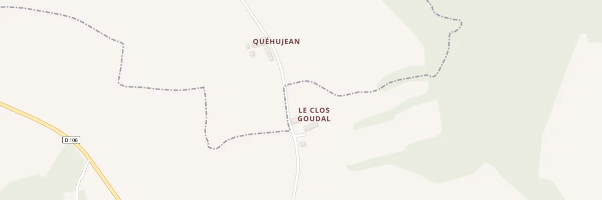 Plan du 2 Le Clos Goudal à Ménéac