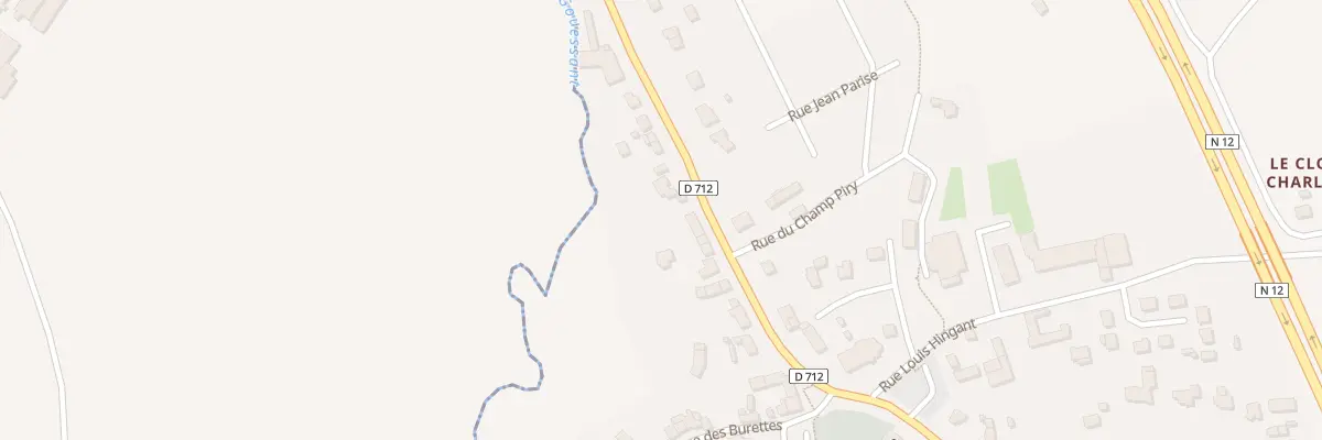 Plan du 13 Rue du Moulin à Noyal