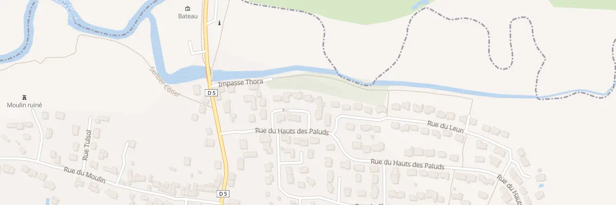 Plan du 11 Rue de la Gree à Billiers
