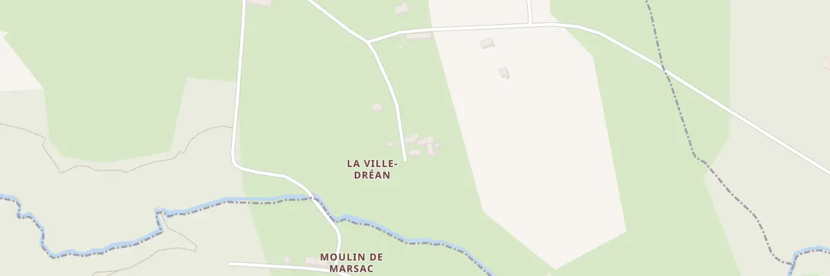 Plan du 5577 La Ville Drean à Lizio