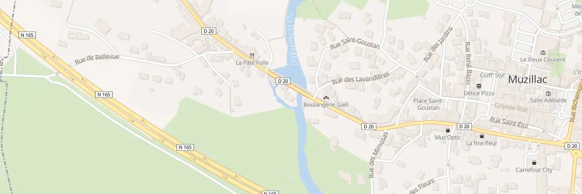 Plan du 2 Rue de Penesclus à Muzillac