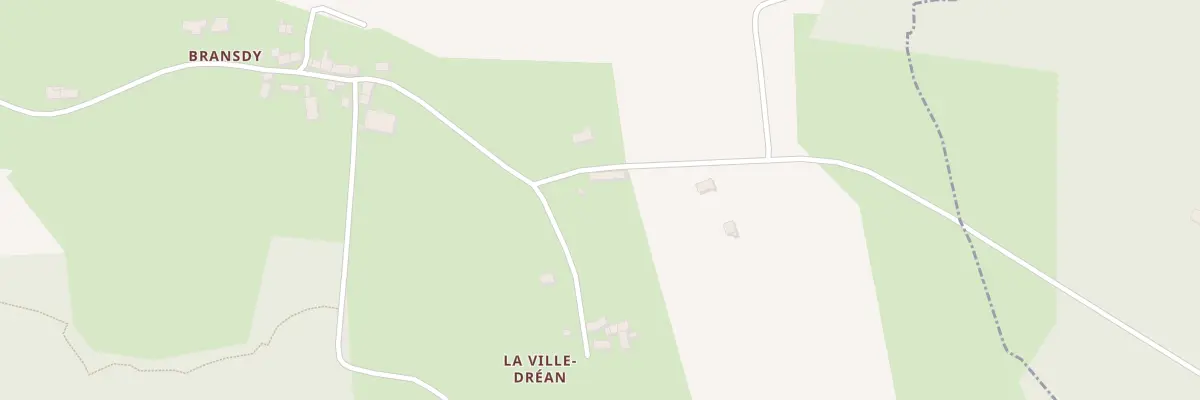 Plan du 5249 La Ville Drean à Lizio